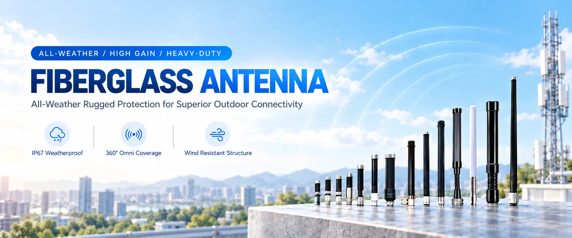 FIBERGLASS ANTENNA