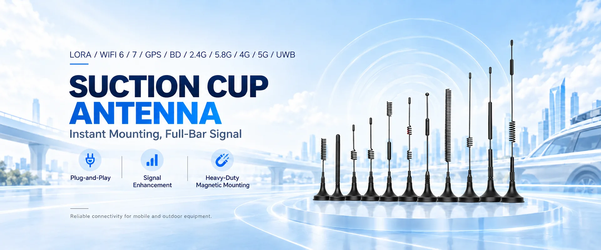 Suction Cup Antenna
