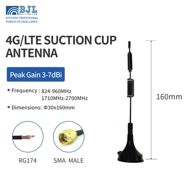 4g Suction Cup Antenna 160mm